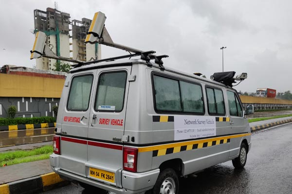 Network Survey Vehicles(NSV) with Full GPS Vision